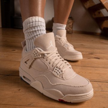 Nike air jordan 4 blank canvas оригинал
