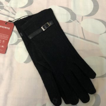 Перчатки женские шерстяные