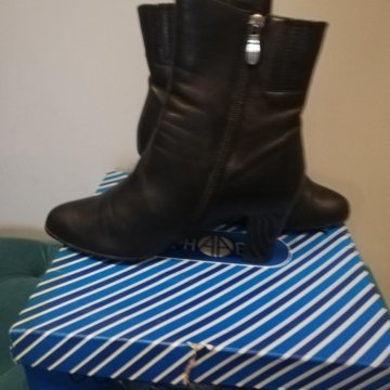 Ботильоны жен., нат.кожа