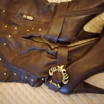 Натуральные сапоги 37-38