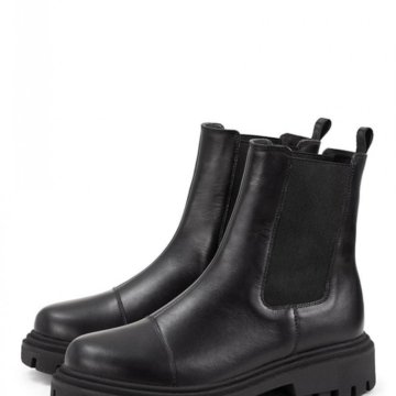 Зимние ботинки Челси кожа 36р