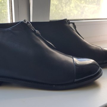 Кожанные полуботинки