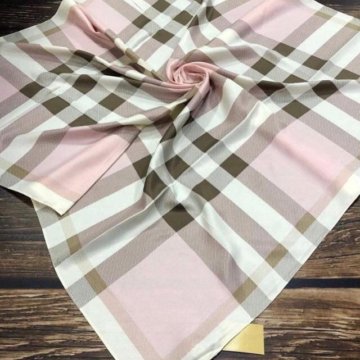 Платок BURBERRY Шелковый Беж