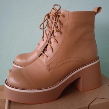 Ботинки кожаные Respect