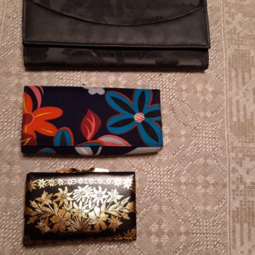 НОВЫЕ клатч и кошельки
