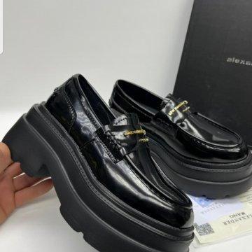 Лоферы AlexanderWang кожа глянец