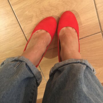 Туфли красные