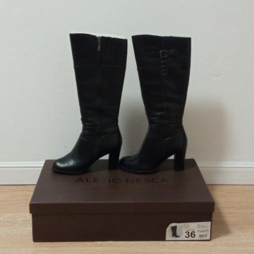 Кожаные сапоги Alessio Nesca 36