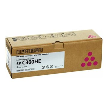 Картридж Ricoh SP C360HE Пурпурный (408186)