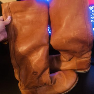 Сапоги женские натуральная кожа