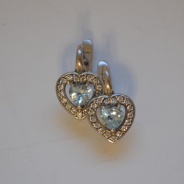 Серёжки серебро