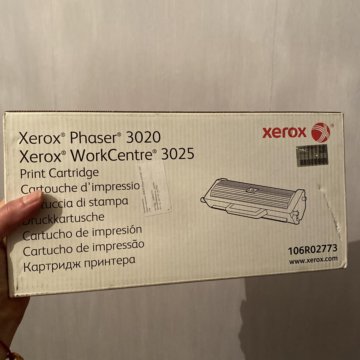 Краска картридж для принтера Xerox Phaser 3020