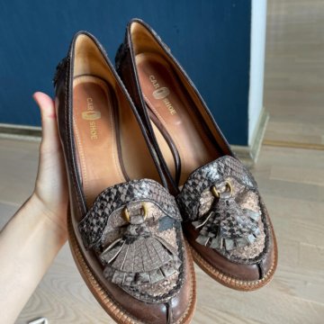 Лоферы Car Shoe коричневые (размер 36)
