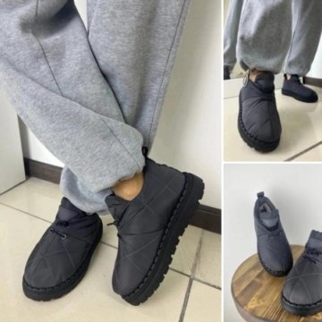 Дутики мини зимние люкс. Натуральная шерсть