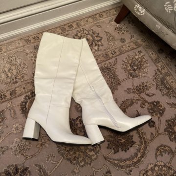 Сапоги Tosca Blu 39 размер кожаные Италия