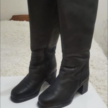 Женские зимние сапоги натуральная кожа