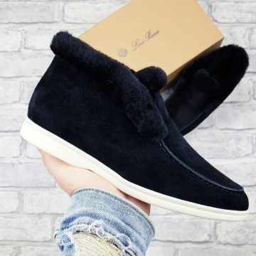 Зимние женские мокасины Loro Piana ❄