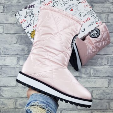 Зимние женские дутики Dolce & Gabbana ❄