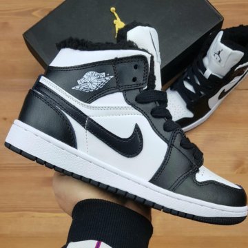 ❄Женские Зимние Nike Air Jordan 1 новые