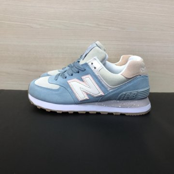 Кроссовки New Balance 574 женские голубые
