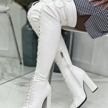 Сапоги высокие ботфорты