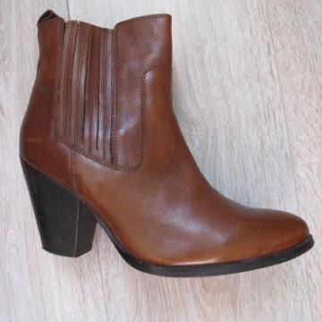 Ботильоны\полусапожки Massimo Dutti 38 кожа