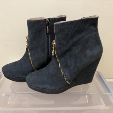 Ботильоны TUFFONI из натуральной замши