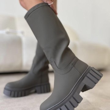 Сапоги женские зимние в стиле Zara