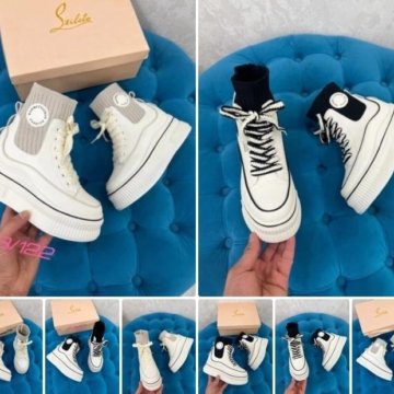 Бомбические демисезонные кроссовки на платформе