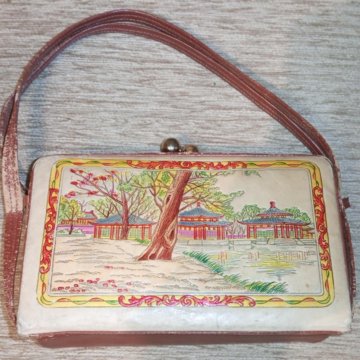 китайская театральная сумочка ридикюль винтаж