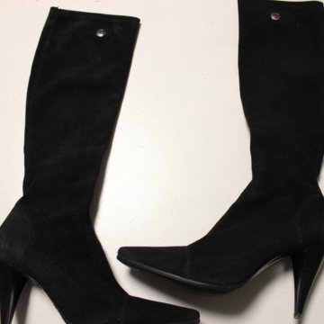 Сапоги-чулки Loriblu р38.5 замшевые