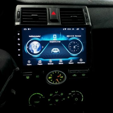 Магнитола андроид 2din с консолью приора 2170