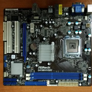 Материнская плата Asrock G41MH/USB3