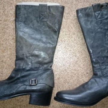 Сапоги новые Corvari жен. д/сезон нат.кожа р.39-40