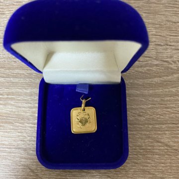 Золотая подвеска 750 пробы