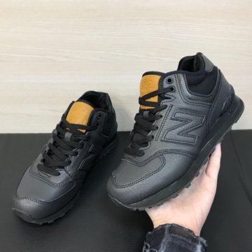 Кроссовки New Balance 574 зимние на байке