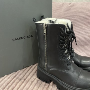 Зимние ботинки balenciaga