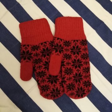 Бронь! Варежки тёплые