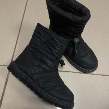 Сапоги дутики женские 37 38