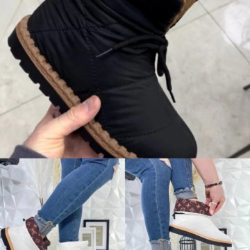 Классные зимние женские дутики