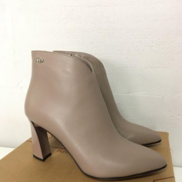 Кожаные ботильоны Respect