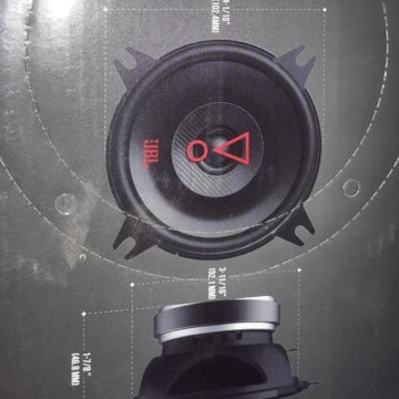 Автомобильные динамики 10 см / 4 дюйма