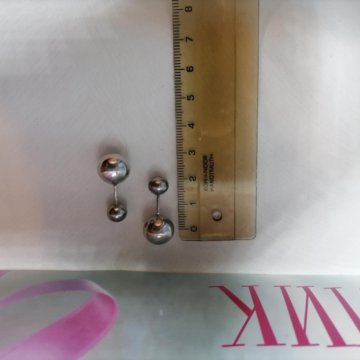 Серебряные серьги