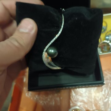 Браслет белоез золото 750 жемчуг