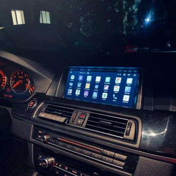 Магнитола мультимедия бмв F10 андройд CIC штатно