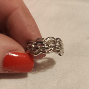 Кольцо серебряное