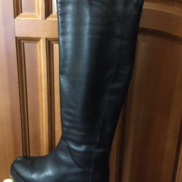 Сапоги натуральная кожа новые Еврозима