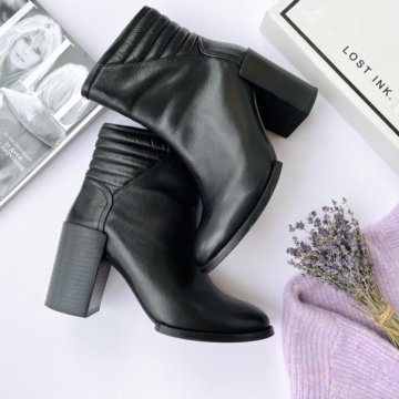 Ботильоны натуральная кожа 39 40 Lost Ink