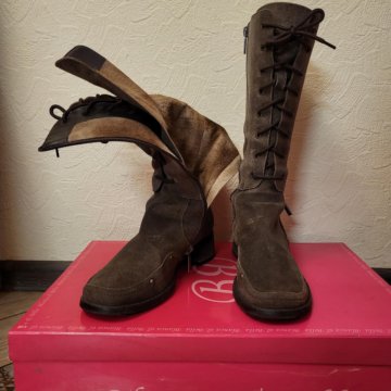 Сапоги женские демисезонные утеплённые