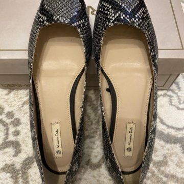 Балетки Massimo Dutti новые натуральная кожа 38р